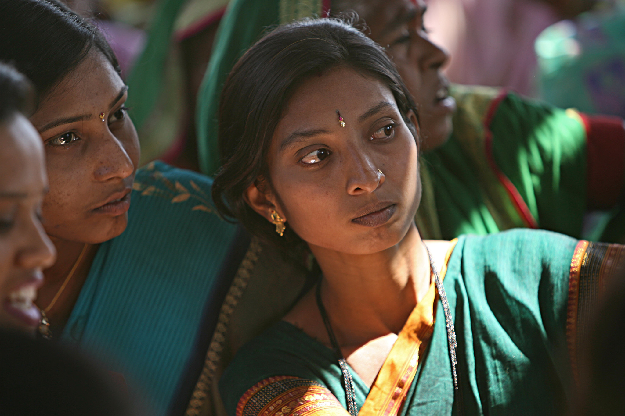 Women at meeting