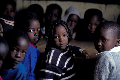 children in classroom, Kenya