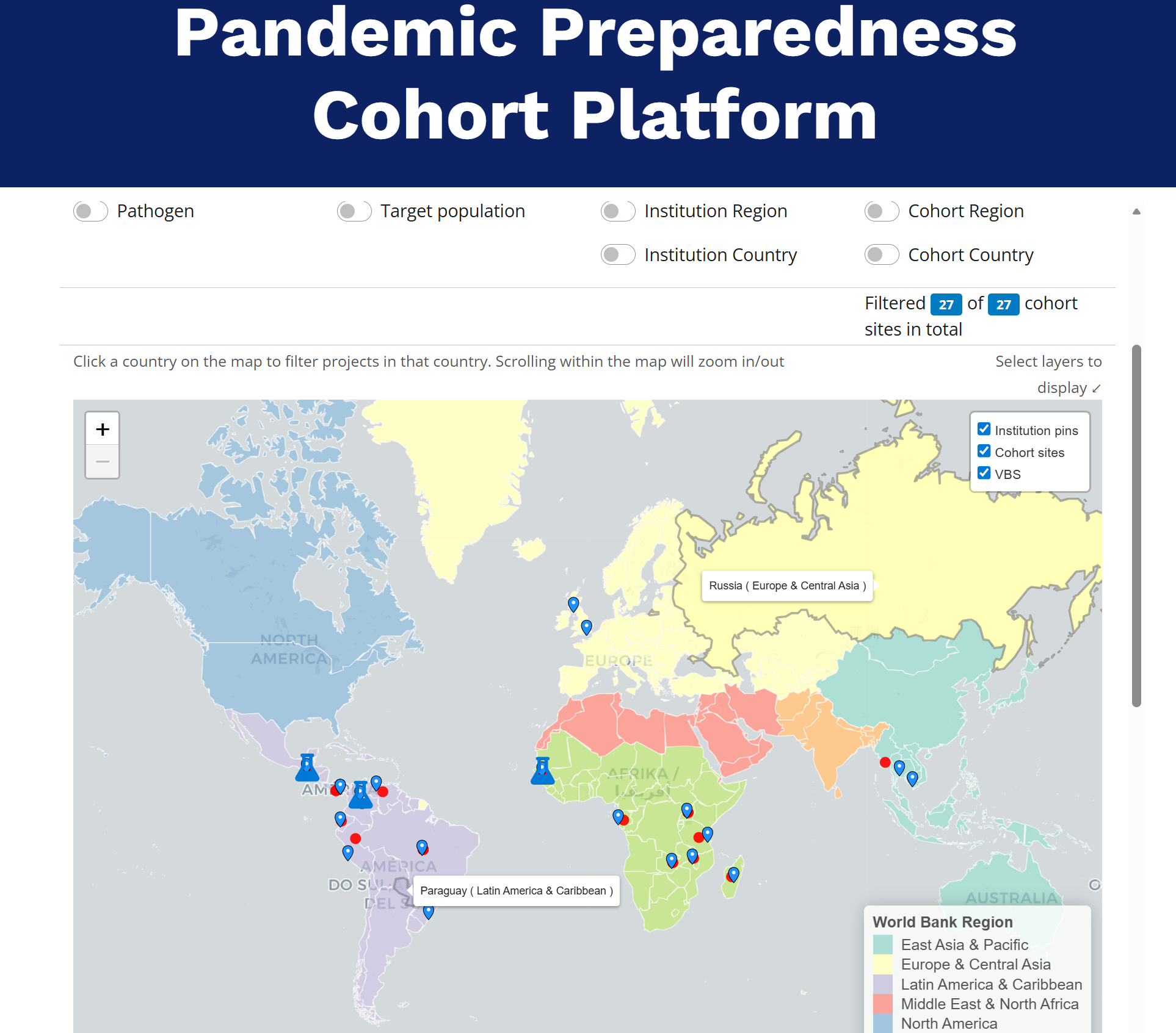 screengrab Contagio website