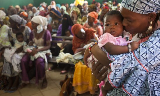 Clinic in Bamako, credit Dominic Chavez, World Bank