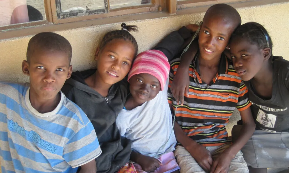 children, namibia 