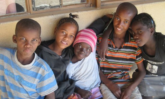 children, namibia 