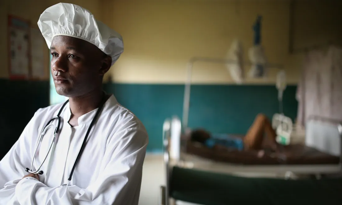doctor in clinic Guinea