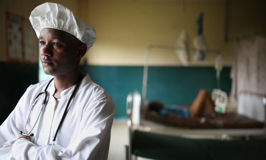 doctor in clinic Guinea