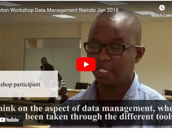 Newton Nairobi Workshop highlights video