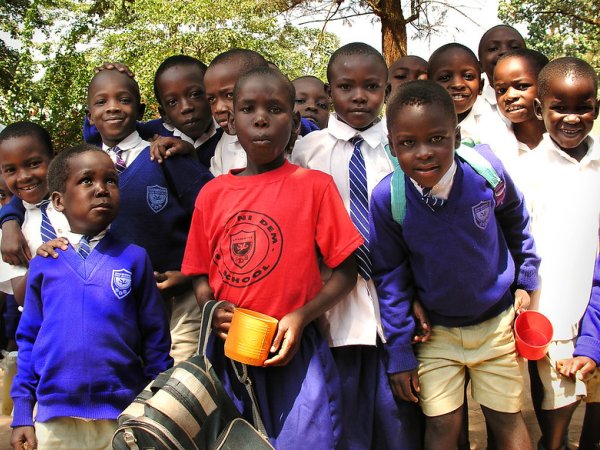 Primary school in Kampala, Uganda