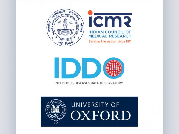 ICMR, IDDO, Oxford logos