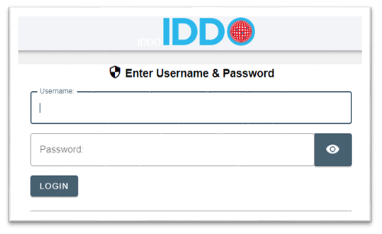 image IDDO log in