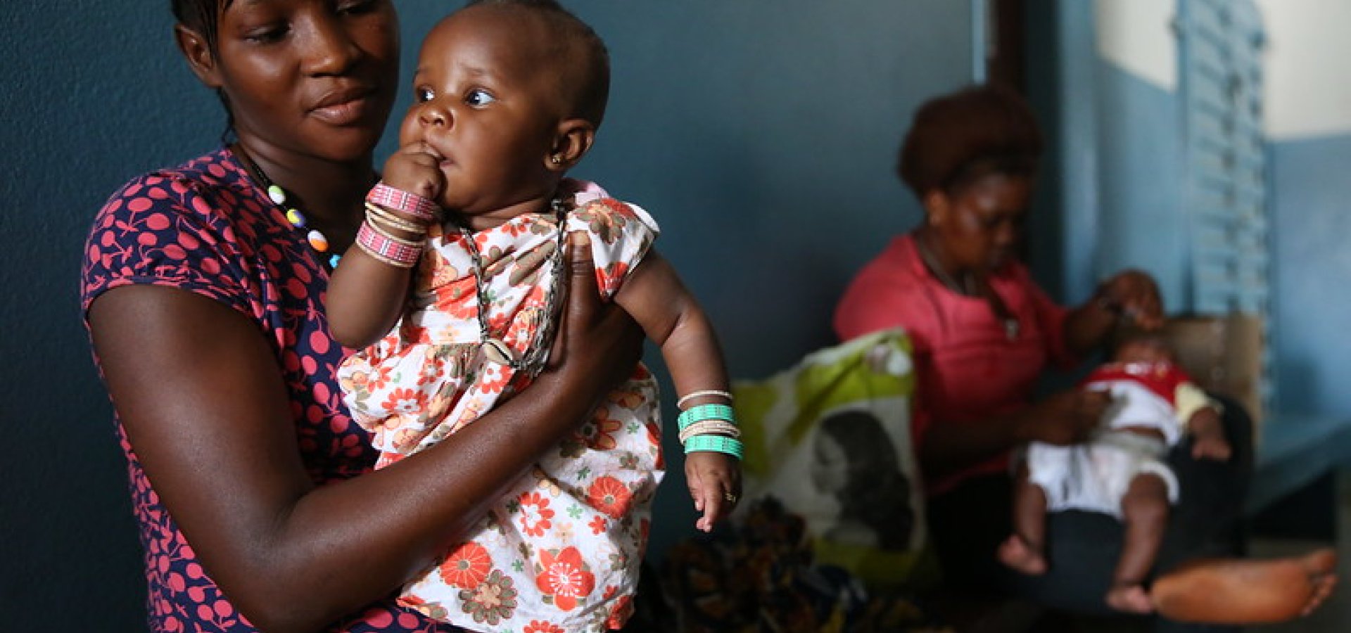 woman with child in Sierra Leone