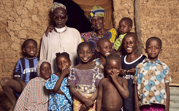 Family in Niger