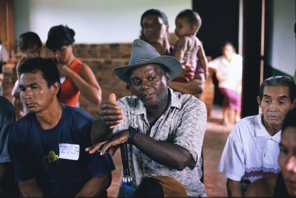 Local farmers attend a workshop Brazil 