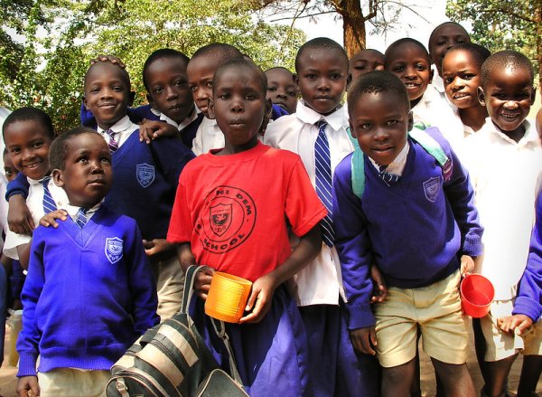 Primary school in Kampala, Uganda