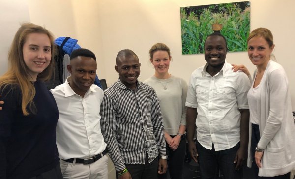 IDDO's first group of trainee data managers from Liberia and Sierra Leone in 2018