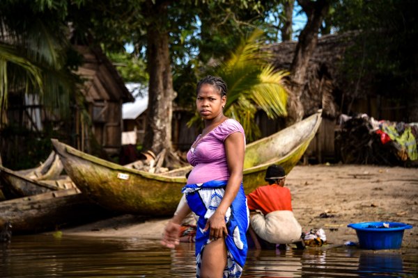 Pregnant woman, Madagascar