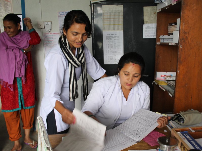 Health clinic Credit Aisha Farquir, World Bank